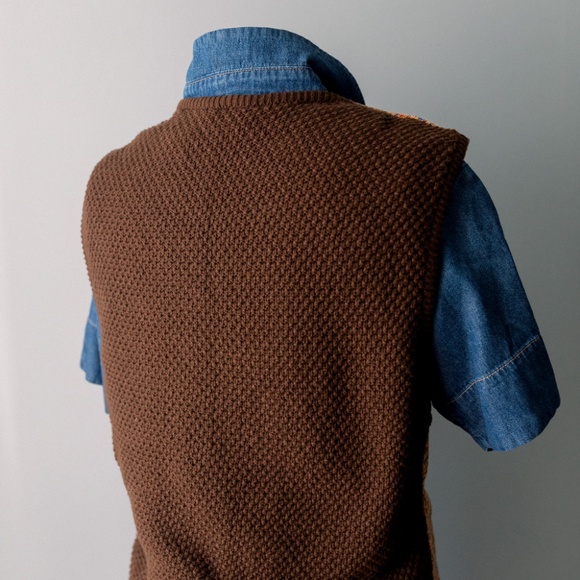 Vintage 80's Lizsport Tweed Vest - Picture 9 of 16